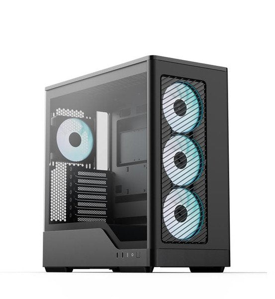 Aerocool   D520a    Mid - Tower   Case   â   Black   Kabinet   Geekd   Dk