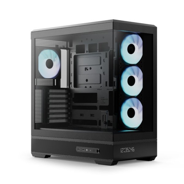 Aerocool   P500b   Digi    Mid   Tower   Case    Black   Kabinet   Geekd   Dk