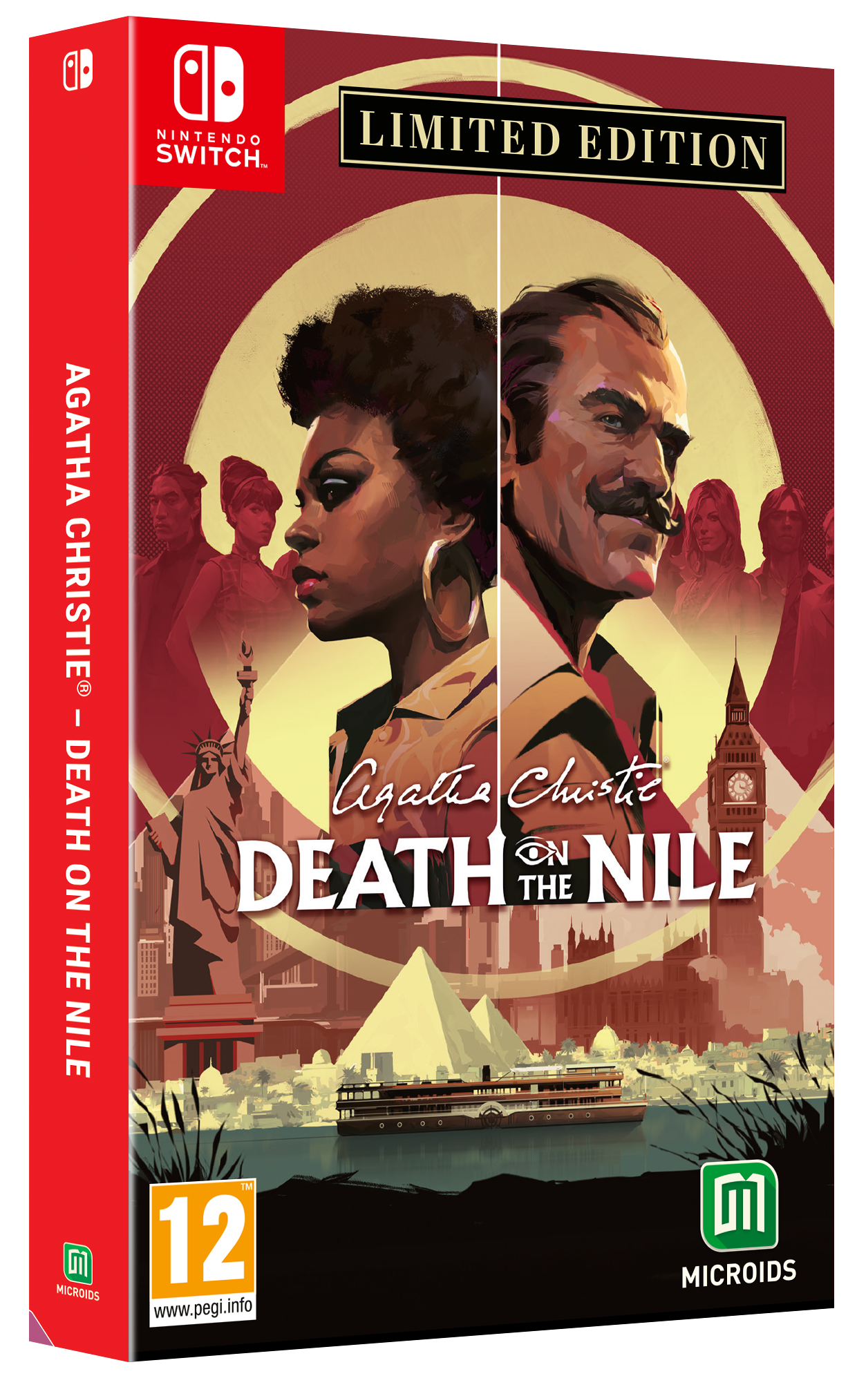 Agatha   Christie   Death   On   The   Nile   Nintendo   Switch   Spil   Geekd   Dk