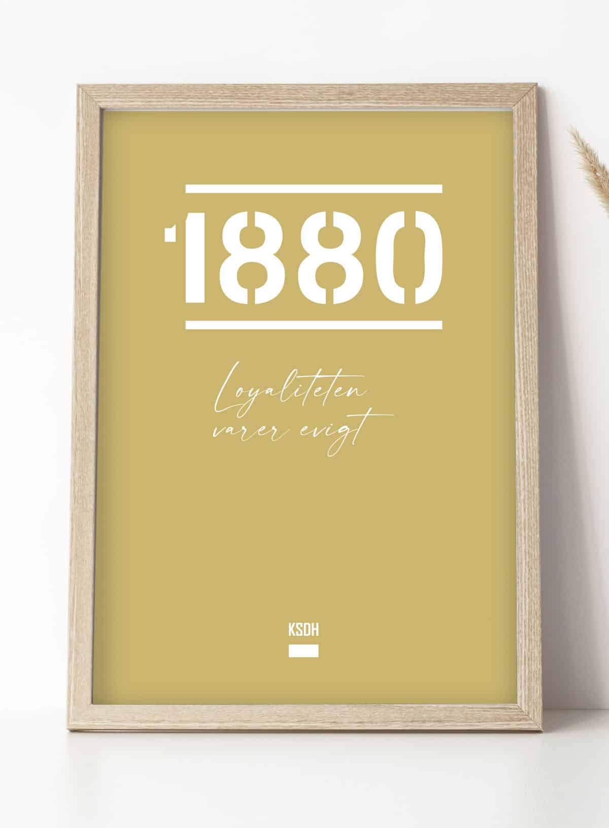 Agf - Plakat   1880   Loyaliteten   Varer   Evigt   21   X   29        A4    Kr    199  -