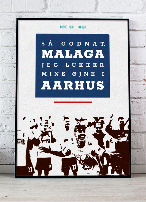Agf - Plakat   Malaga   21   X   29        A4    Kr    199  -