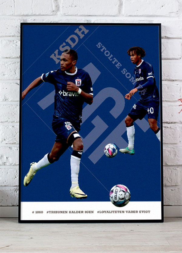 Agf - Plakat       Spillere   Gift   Links   Og   Jonas   Jensen - Abbew   21   X   29        A4    Kr    199  -