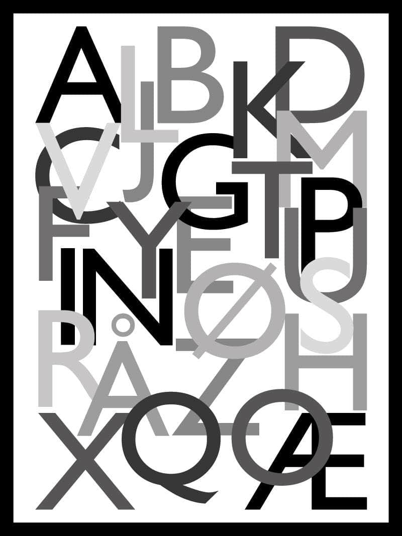 Alfabet   Plakat     Citat   Plakat     Postersbyus