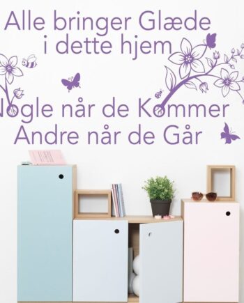 Alle   Bringer   Glæde   V2   Wallsticker