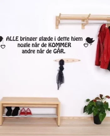 Alle   Bringer   Glæde   Wallsticker