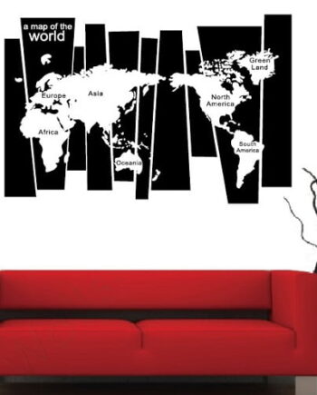 Alternativt   Verdenskort   Wallsticker