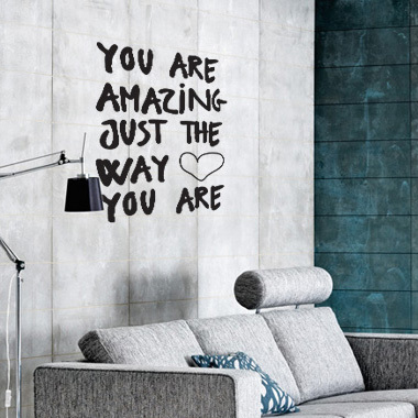 Amazing   Wallsticker   Af   Diana   Lovring    42x60   Cm