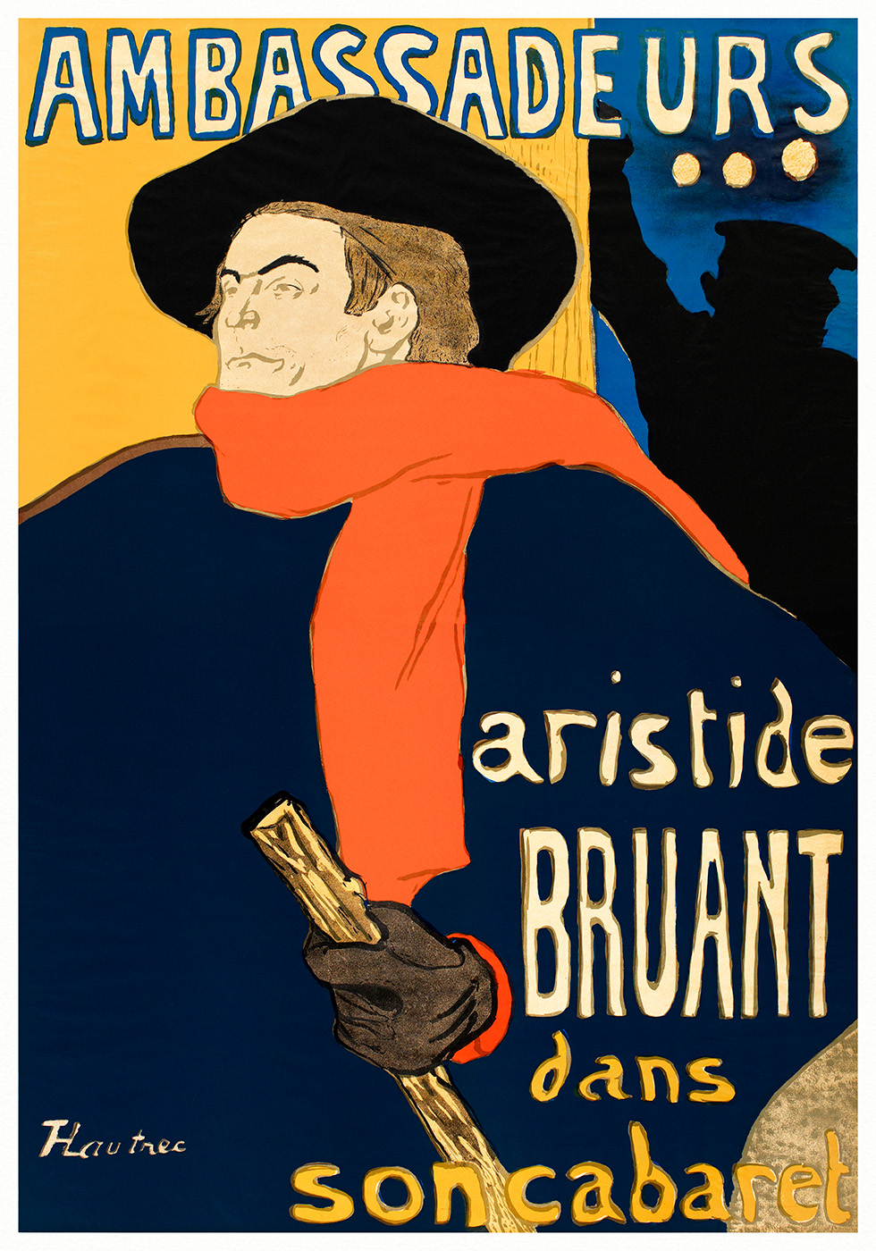 Ambassadeurs    Aristide   Bruant   Af   Plakatwerket