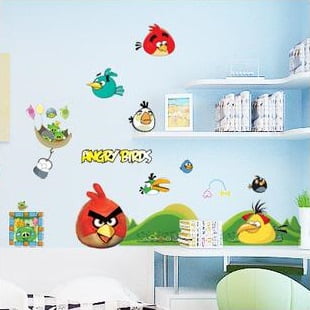 Angry   Birds   Wallsticker