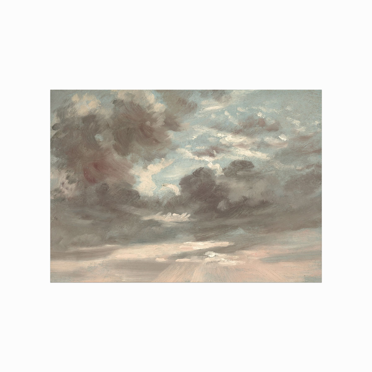 Antik Plakat April Clouds