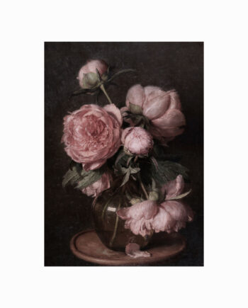 Antik   Plakat    Still   Life   Of   Rose