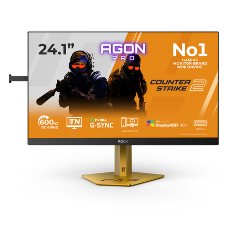 Aoc   Agon   Pro   Cs24a   24   Ultra - Fast   Tn   Esports   1920   X   1080    Full   Hd    Hdmi   Displayport   610hz   Skærm   Geekd   Dk