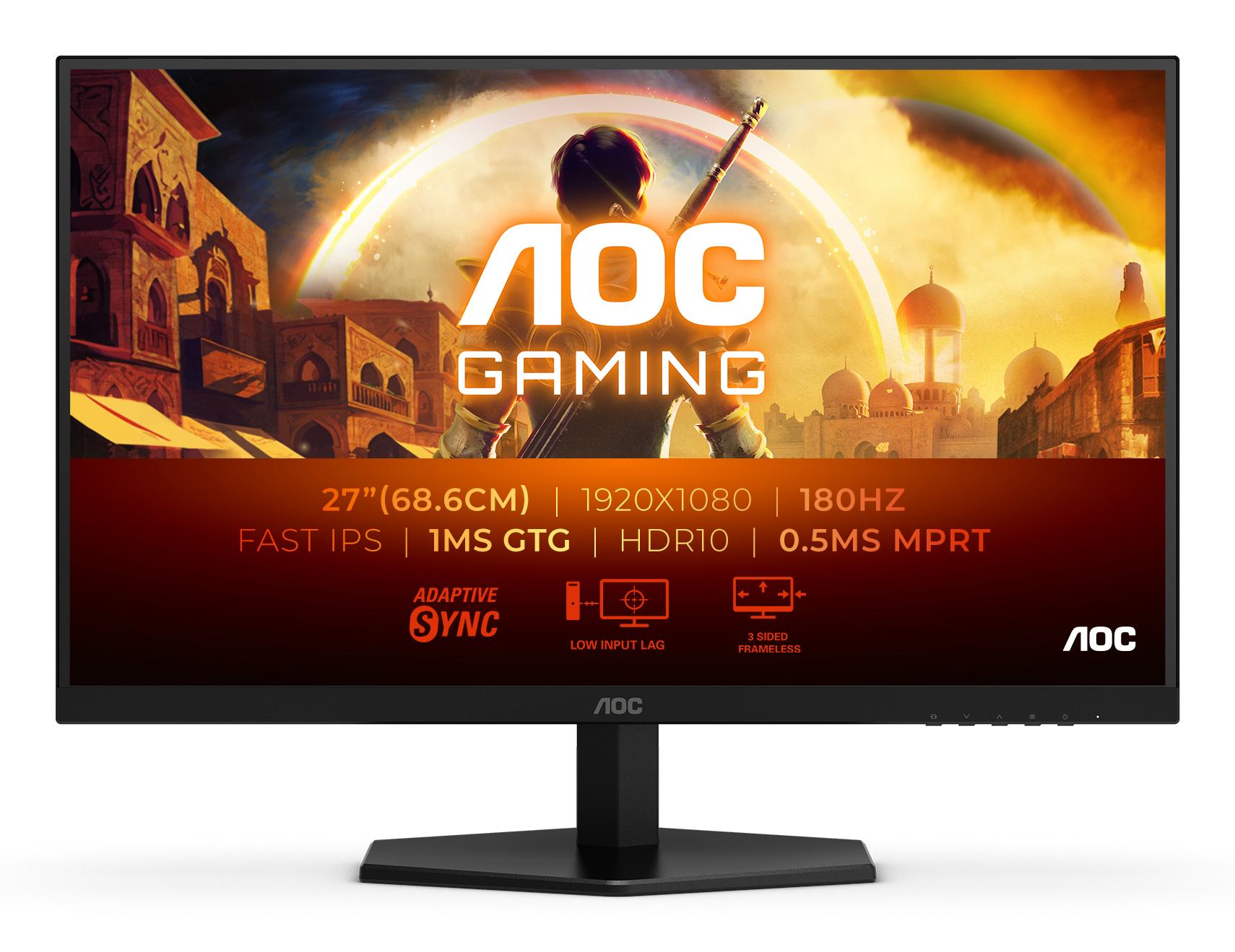 Aoc   27g42e   Gaming   Monitor   27    Ips   1920x1080   16 :     1ms   300cd   M2    Hdmi