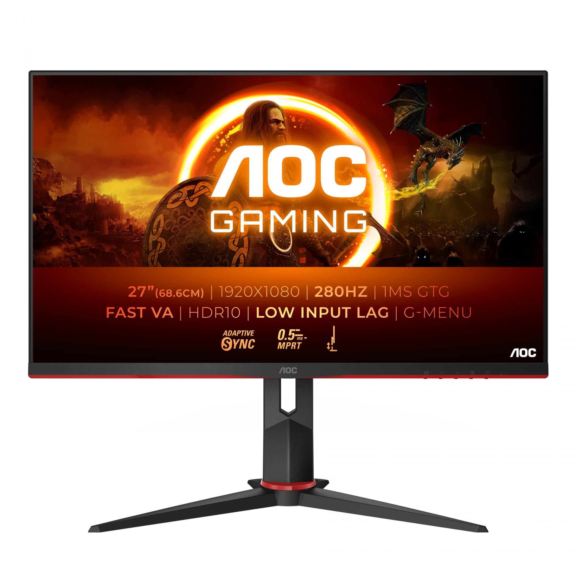 Aoc   27g2zn3   Bk   27   Quot    Gamingskærm   280hz   Geekd   Dk