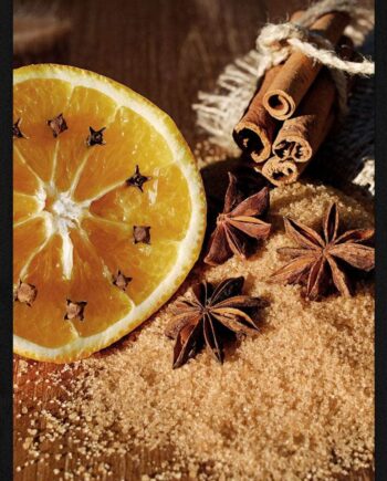 Appelsin   Og   Anis   Juleplakat