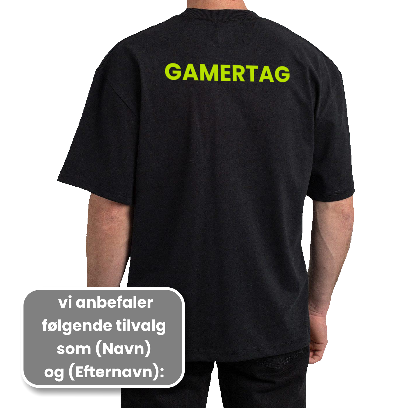 Arkaden   Gamertag   Tee     Sort       -