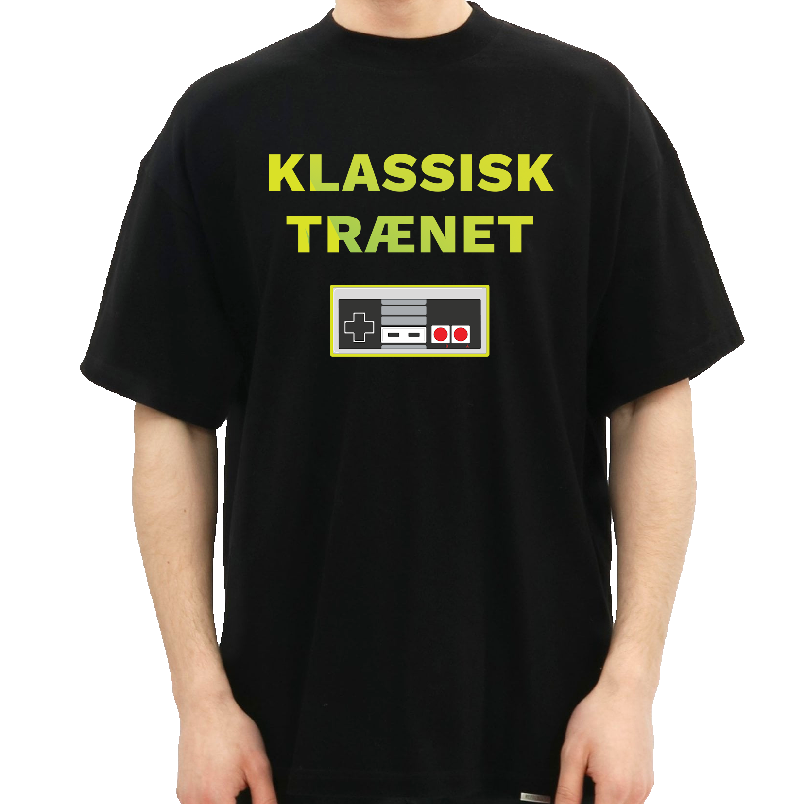 Arkaden   Klassisk   Trænet   Tee     Sort       -