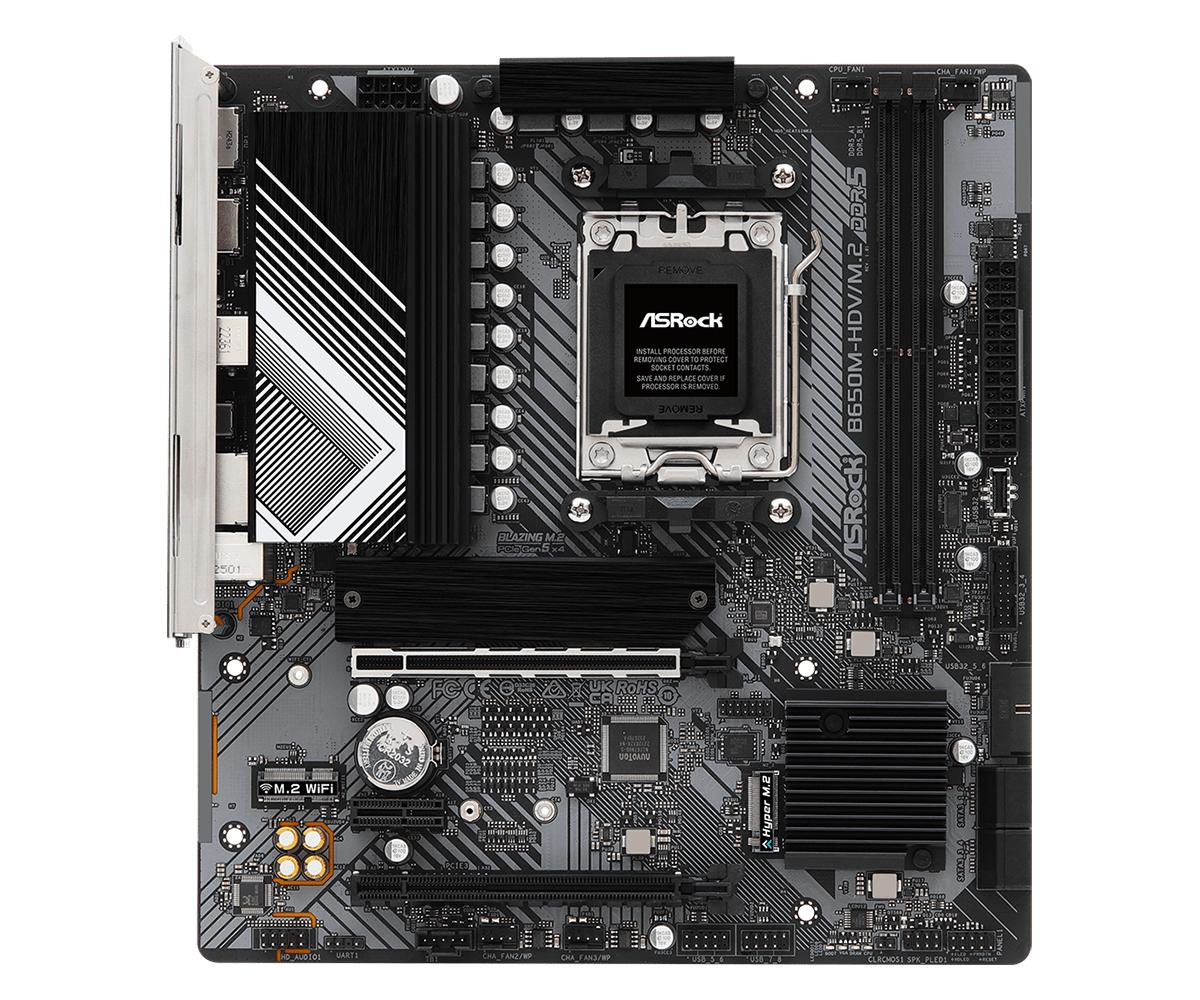 Asrock   B650m - Hdv   M       Matx   Am5   Ddr5