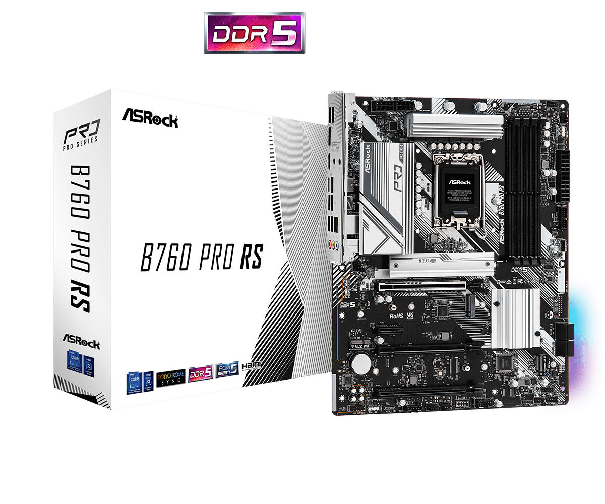 Asrock   B760   Pro   Rs   Bundkort