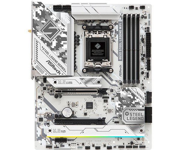 Asrock   B650   Steel   Legend   Wifi   Atx   Socket   Am5    Bundkortamd   B650