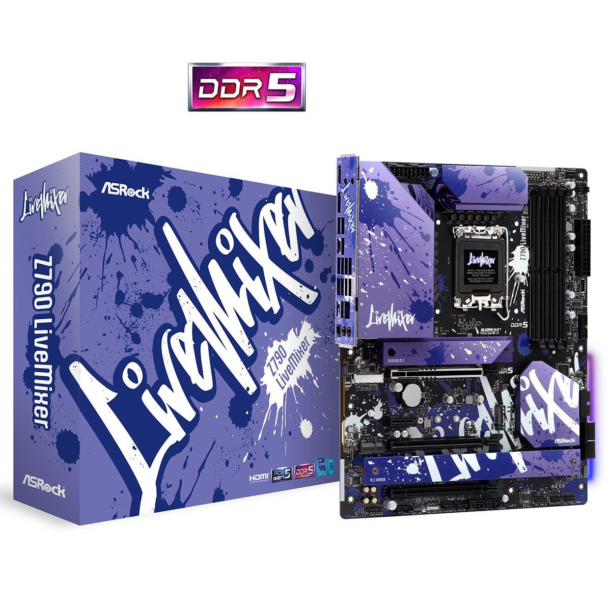 Asrock   Z790   Livemixer   Bundkort