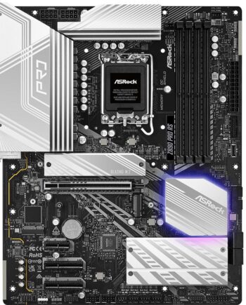 Asrock   Z890   Pro   Rs   Motherboard   Atx   Lga - 1851   Intel   Z890