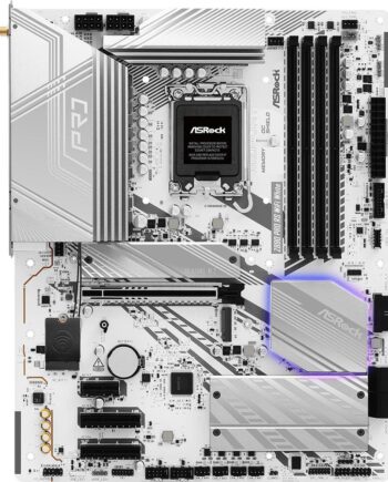 Asrock   Z890   Pro   Rs   Wifi   White   Motherboard   Atx   Lga - 1851   Intel   Z890