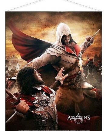 Assassin   S   Creed   Death   From   Above   Wallscroll    Top   Kvalitets    Quot   Stof   Plakat   Quot     Crazy   Tilbud