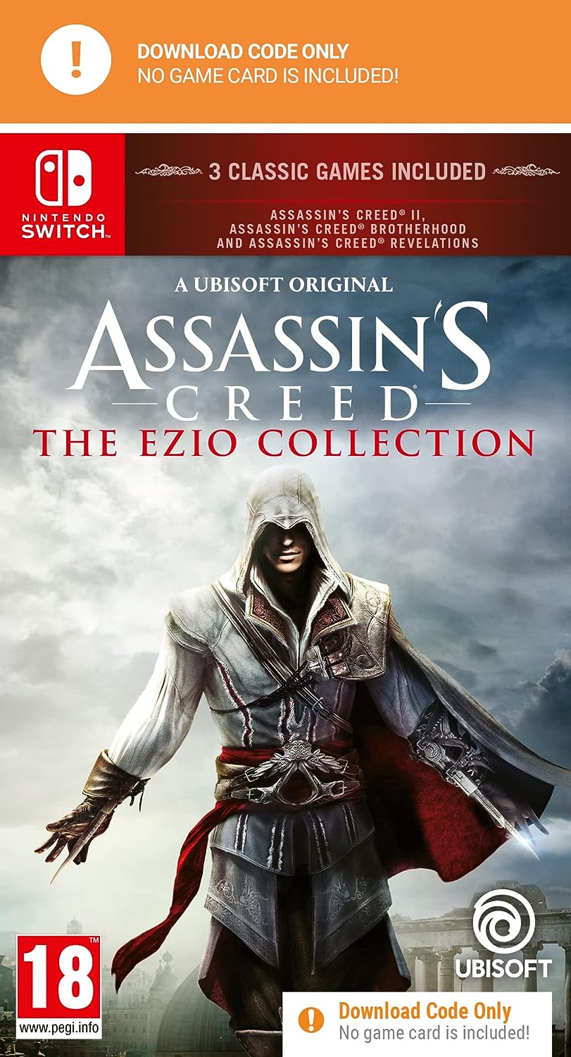 Assassinâ   S   Creed   Ezio   Collection    Code   In   Box     Nintendo   Switch    Nintendo   Switch   Spil   Geekd   Dk