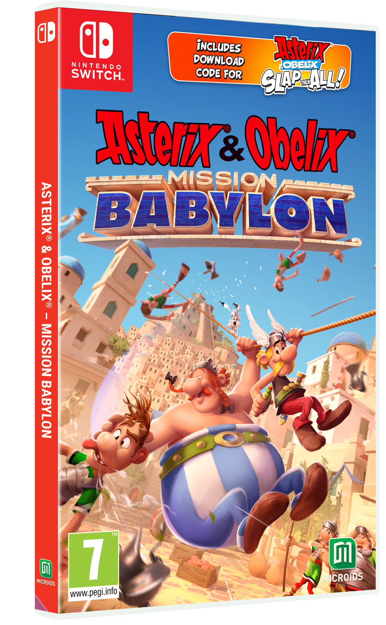 Asterix   And   Obelix   Mission   Babylon   Nintendo   Switc   Spil   Geekd   Dk