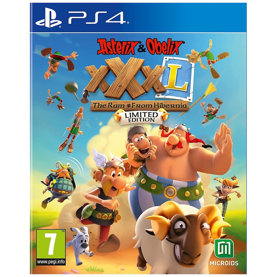 Asterix     Obelix   Xx  :  The   Ram   From   Hibernia    Limited   Edition    Playstation