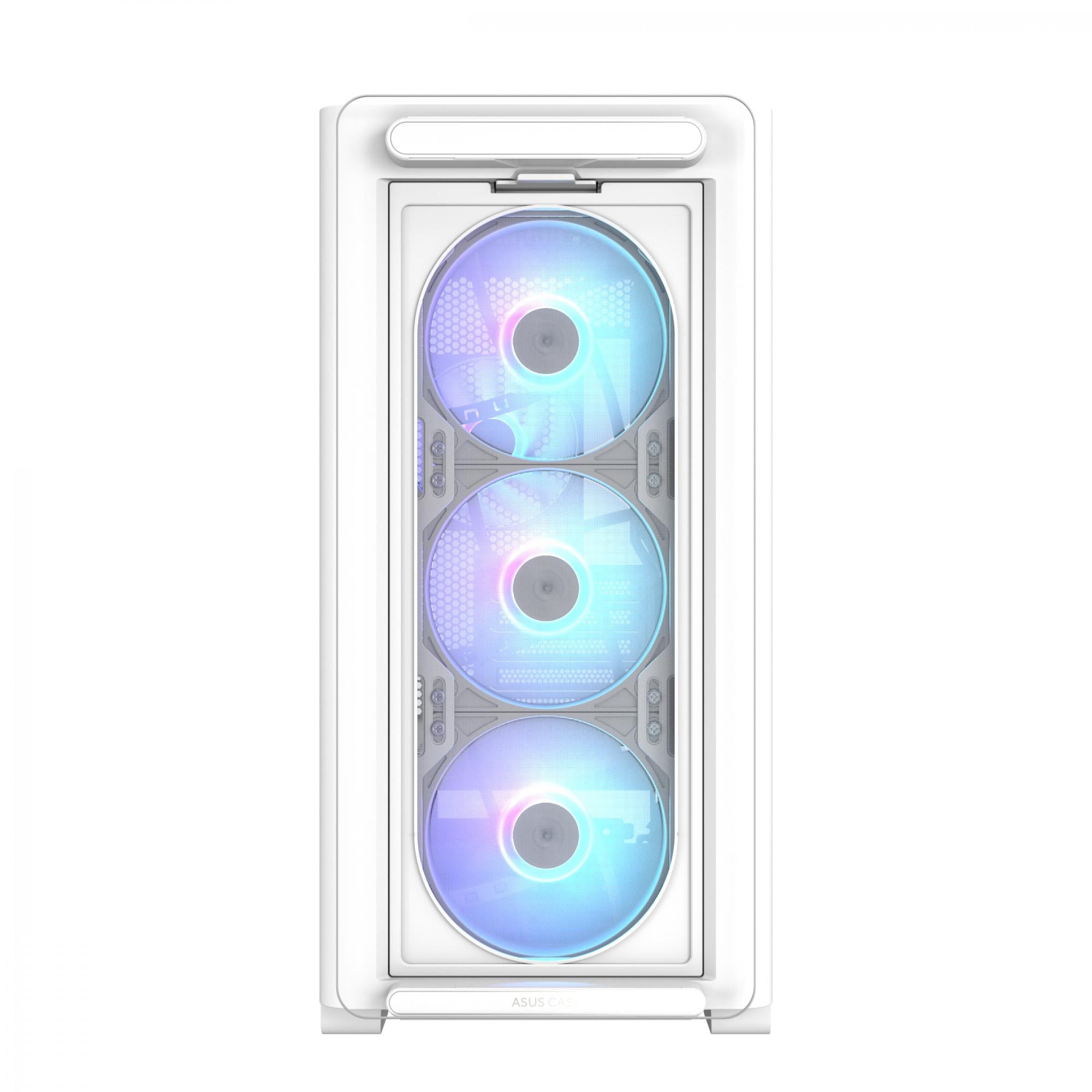 Asus   A23   Plus   Tempered   Glass   Argb   Matx   Case   White