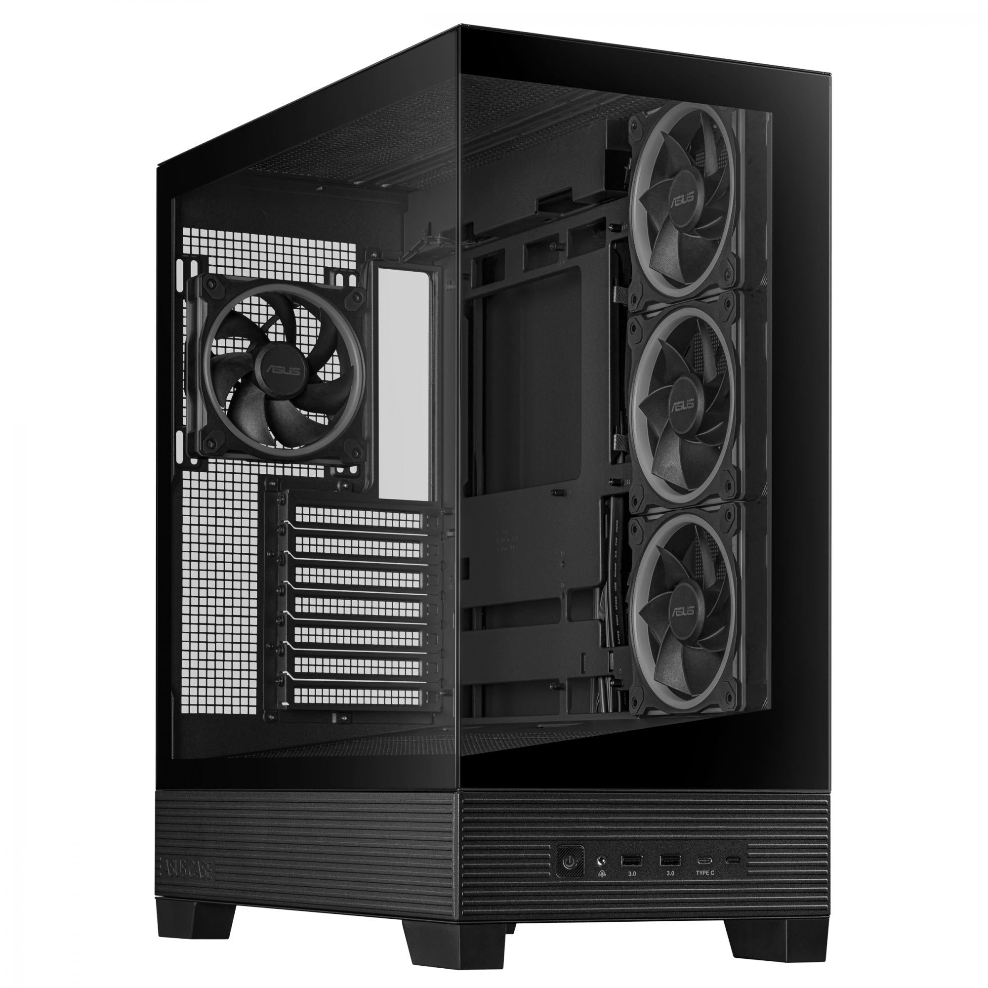 Asus   Case   A31   Plus   Black   Tg   Atx