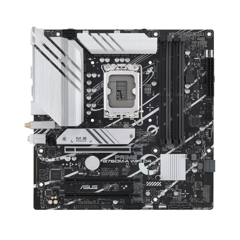 Asus   Prime   B760m - A   Wifi   D4    Matx    B760    Lga   1700    Ddr4    Bundkort