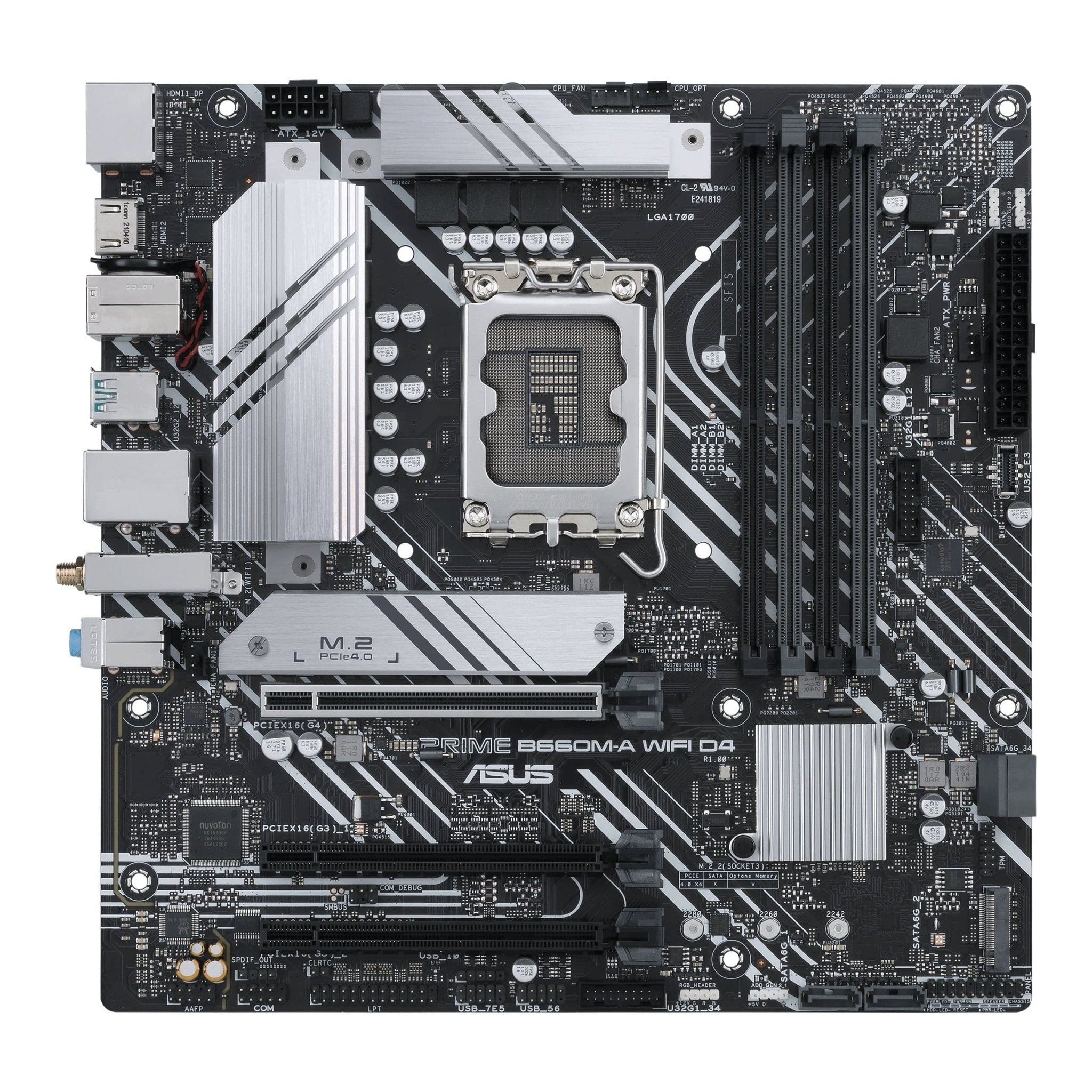 Asus   Prime   B660m - A   Wifi   D4   Micro - Atx   Lga1700   Intel   B660   Bundkort   Geekd   Dk