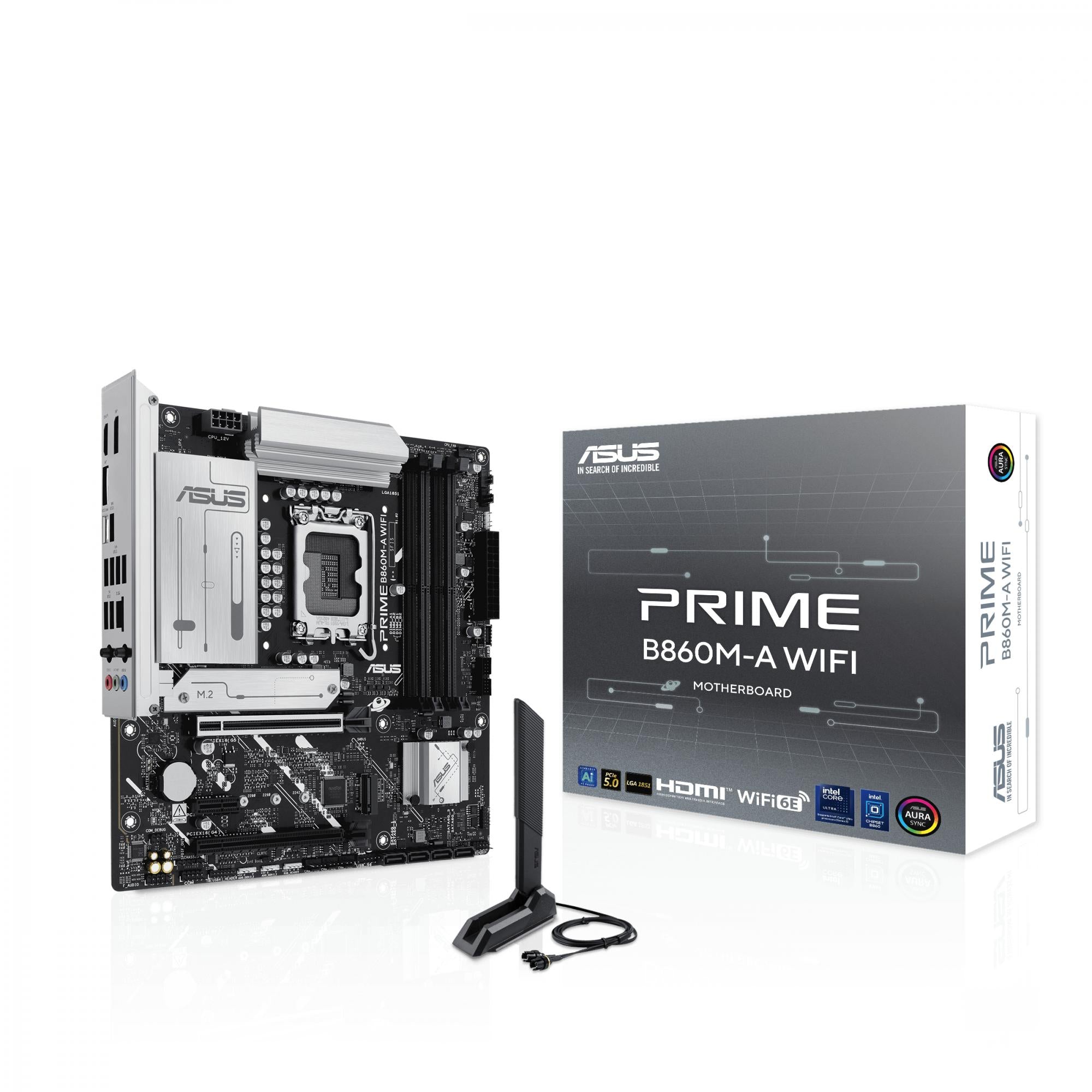 Asus   Prime   B860m - A   Wifi    Matx    B860    Lga   1851    Ddr5