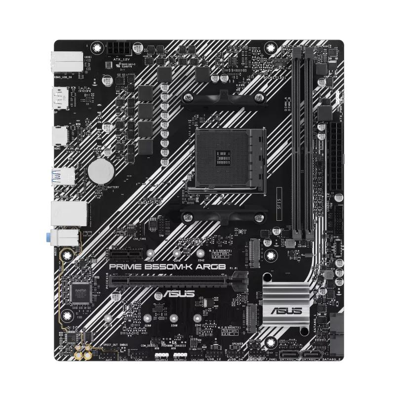 Asus   Prime   B550m - K   Argb    Matx    B550    Am4