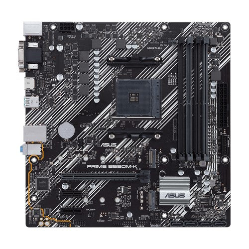 Asus   Prime   B550m - K    Matx    B550    Am4    Bundkort