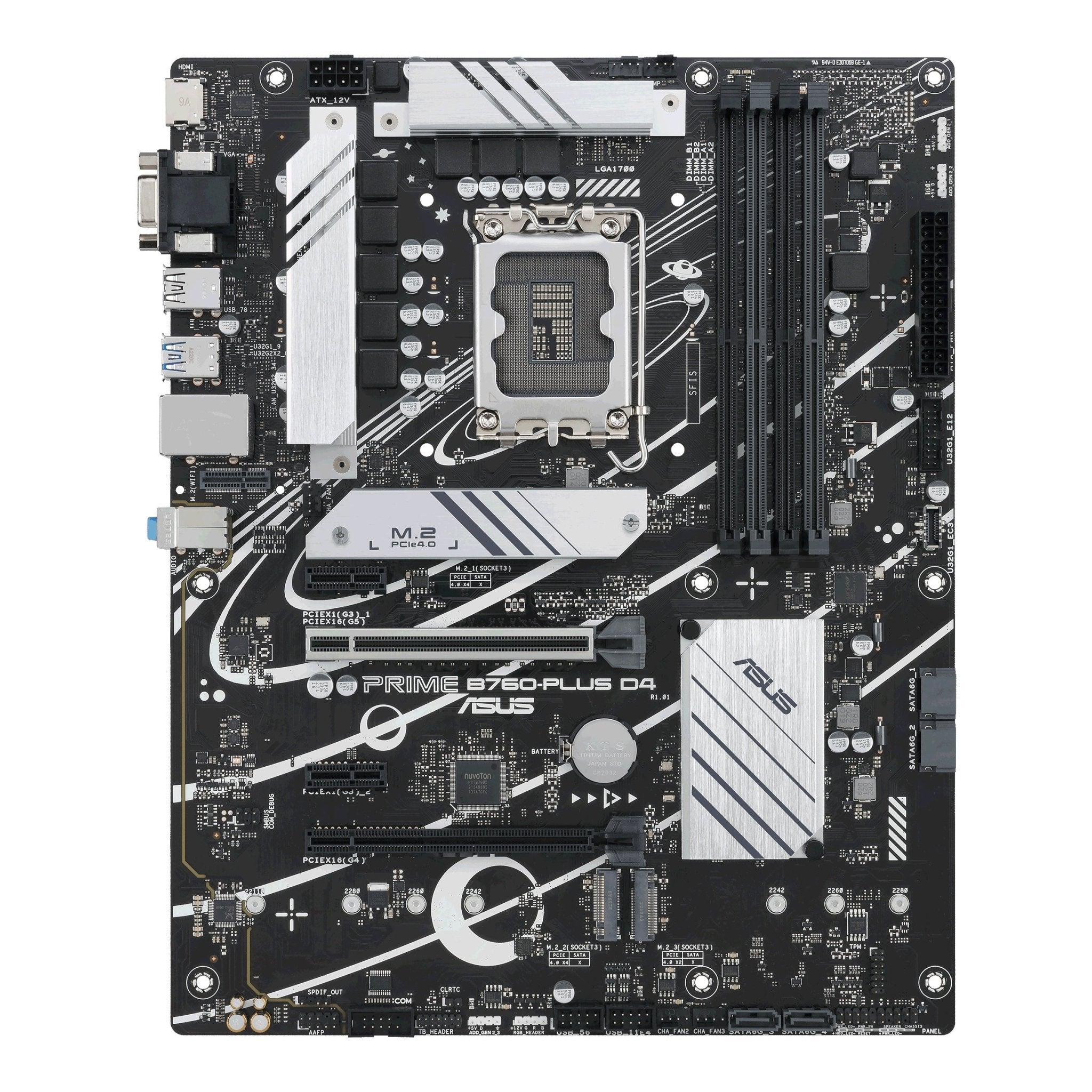 Asus   Prime   B760 - Plus   D4    Atx    B760    Lga   1700    Ddr4    Bundkort   Geekd   Dk