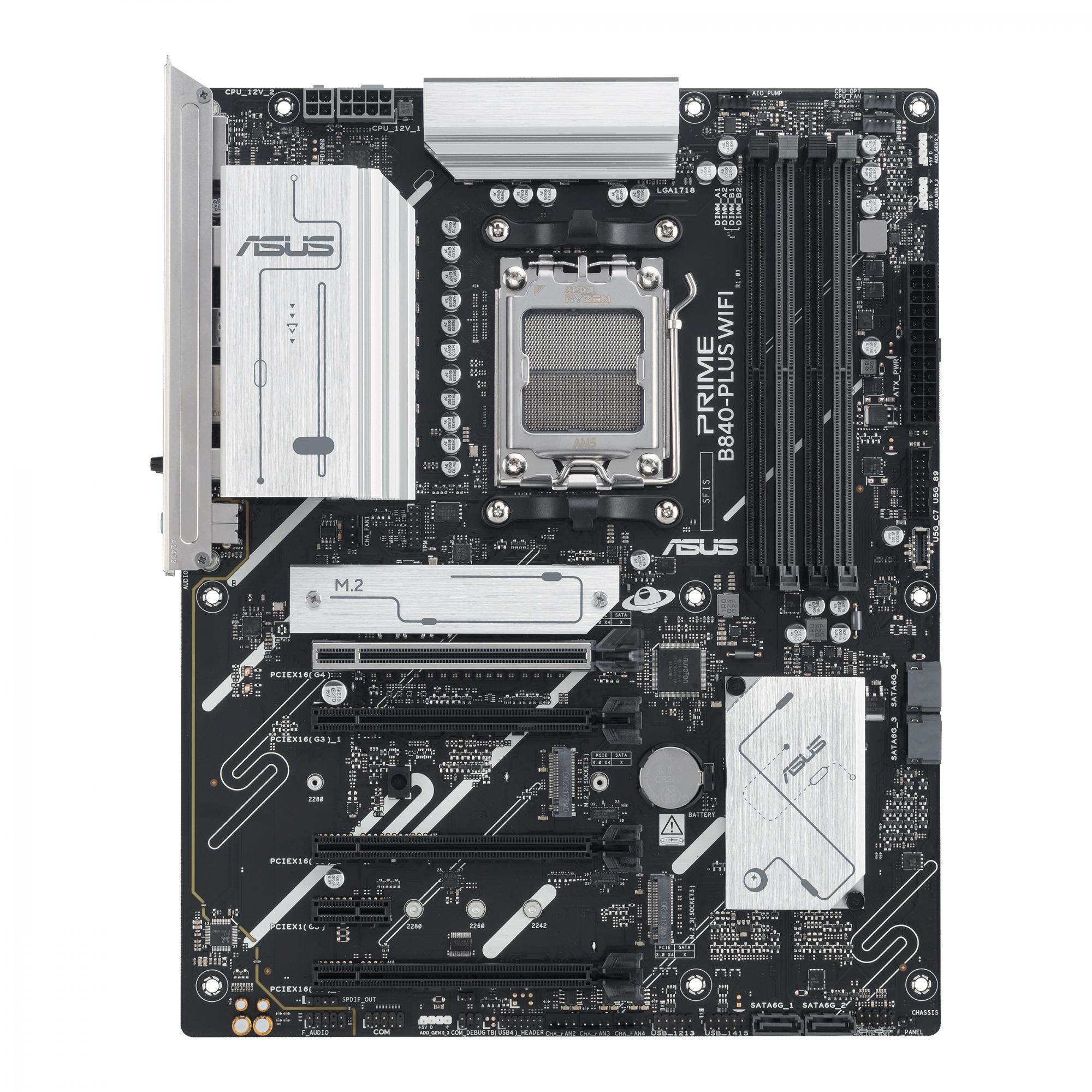 Asus   Prime   B840 - Plus   Wifi    Atx    B840    Am5    Bundkort   Geekd   Dk