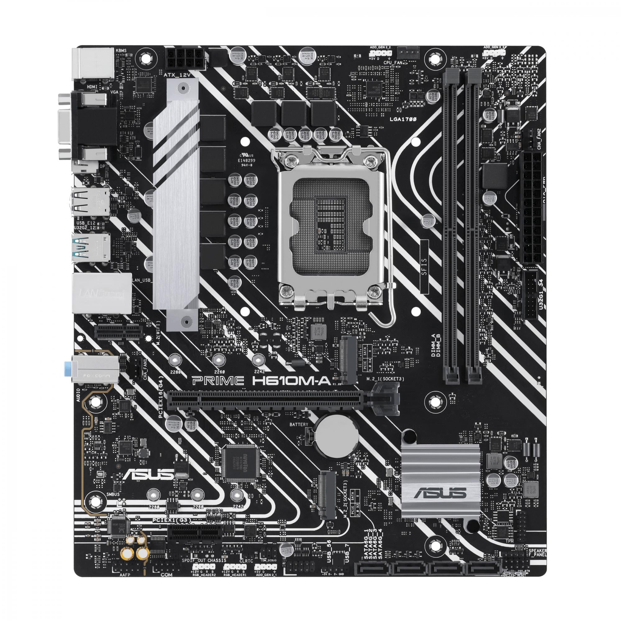 Asus   Prime   H610m - A - Csm    Matx    H610    Lga   1700    Ddr5
