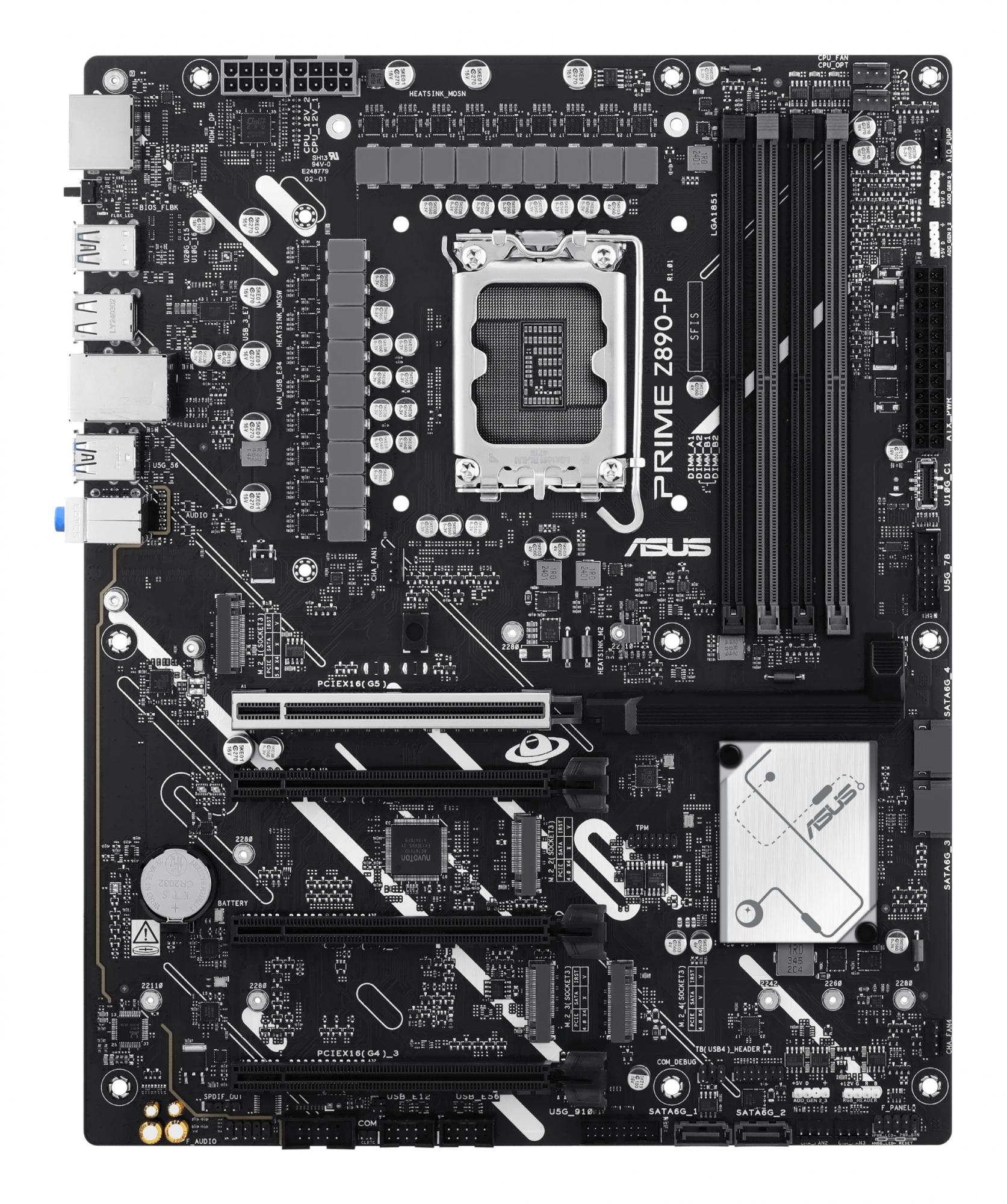 Asus Prime Z890 - P Atx Lga1851 Sokkel Intel Z890