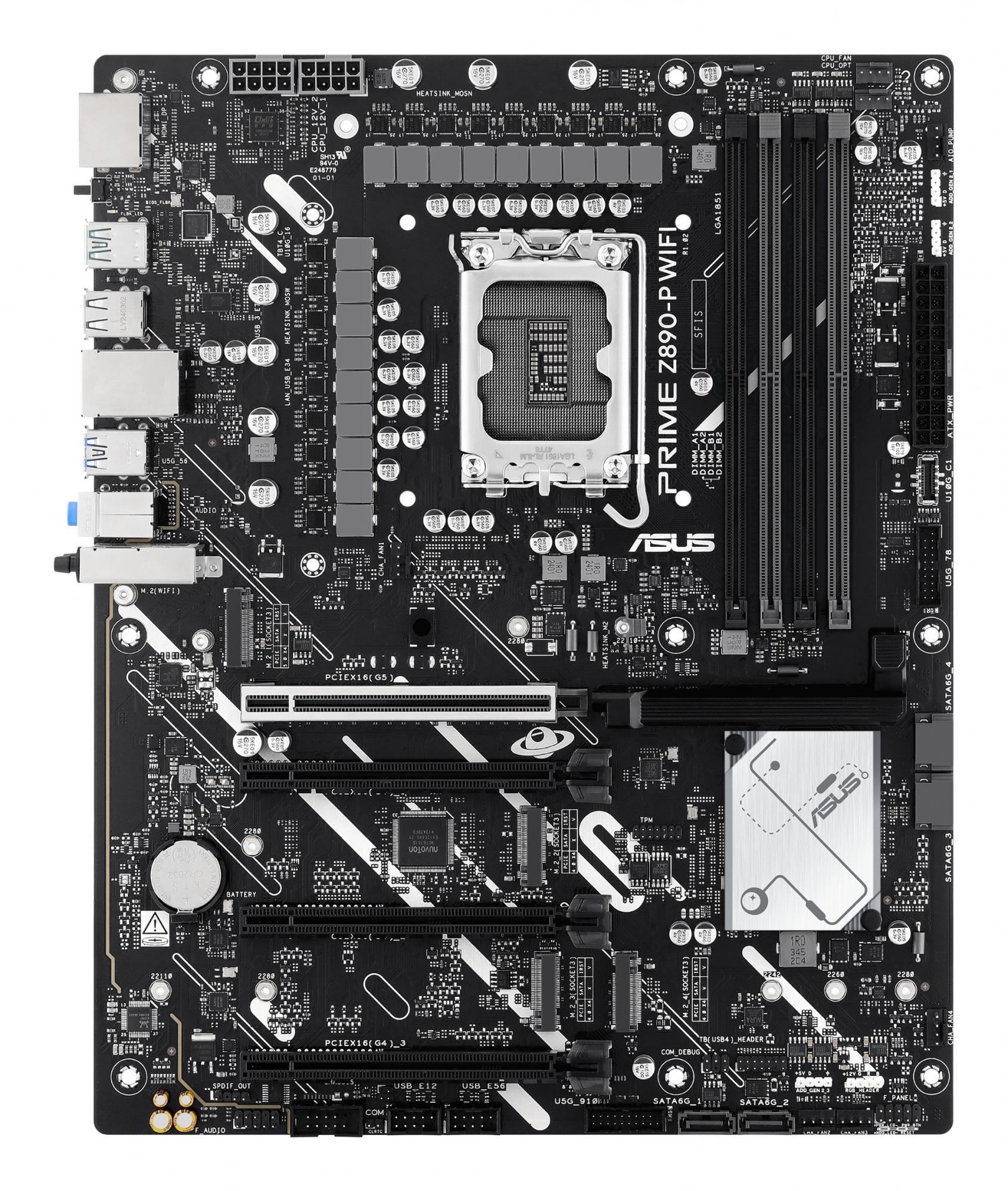 Asus Prime Z890 - P Wifi Atx Lga1851 Sokkel Intel Z890