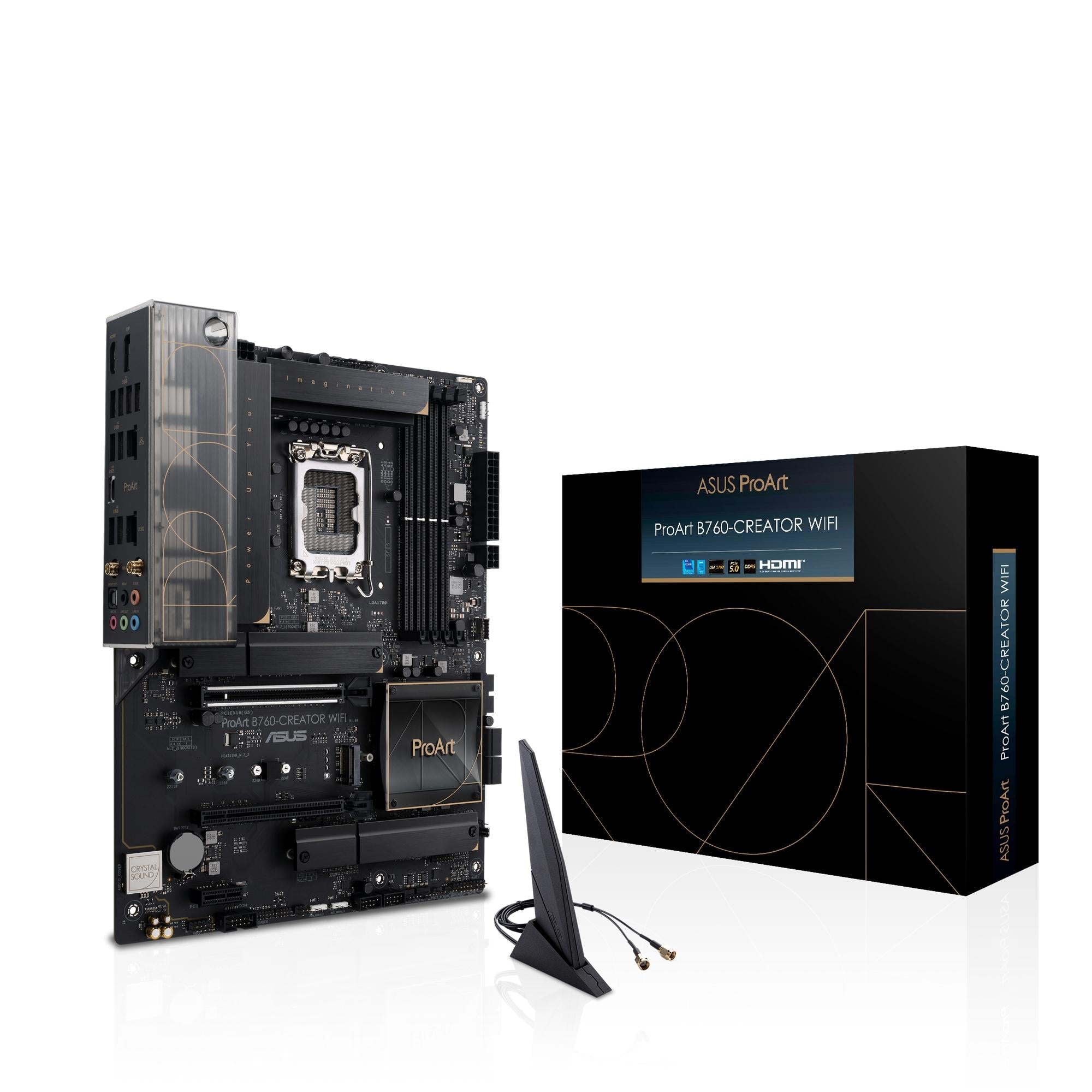 Asus   Proart   B760 - Creator   Wifi    Atx    B760    Lga   1700    Ddr5