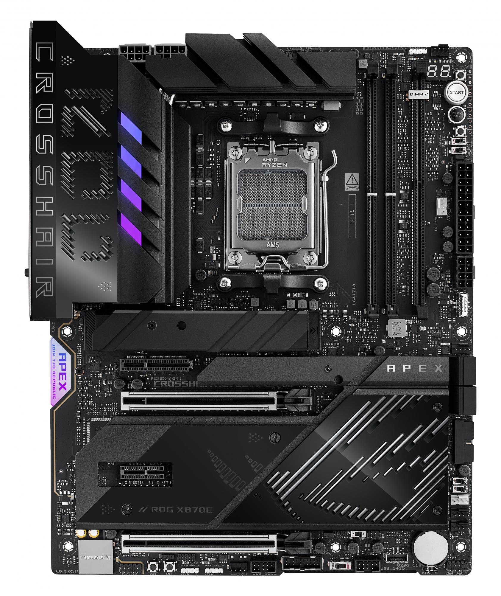 Asus   Rog   Crosshair   X870e   Apex    Atx    X870e    Am5    Ddr5