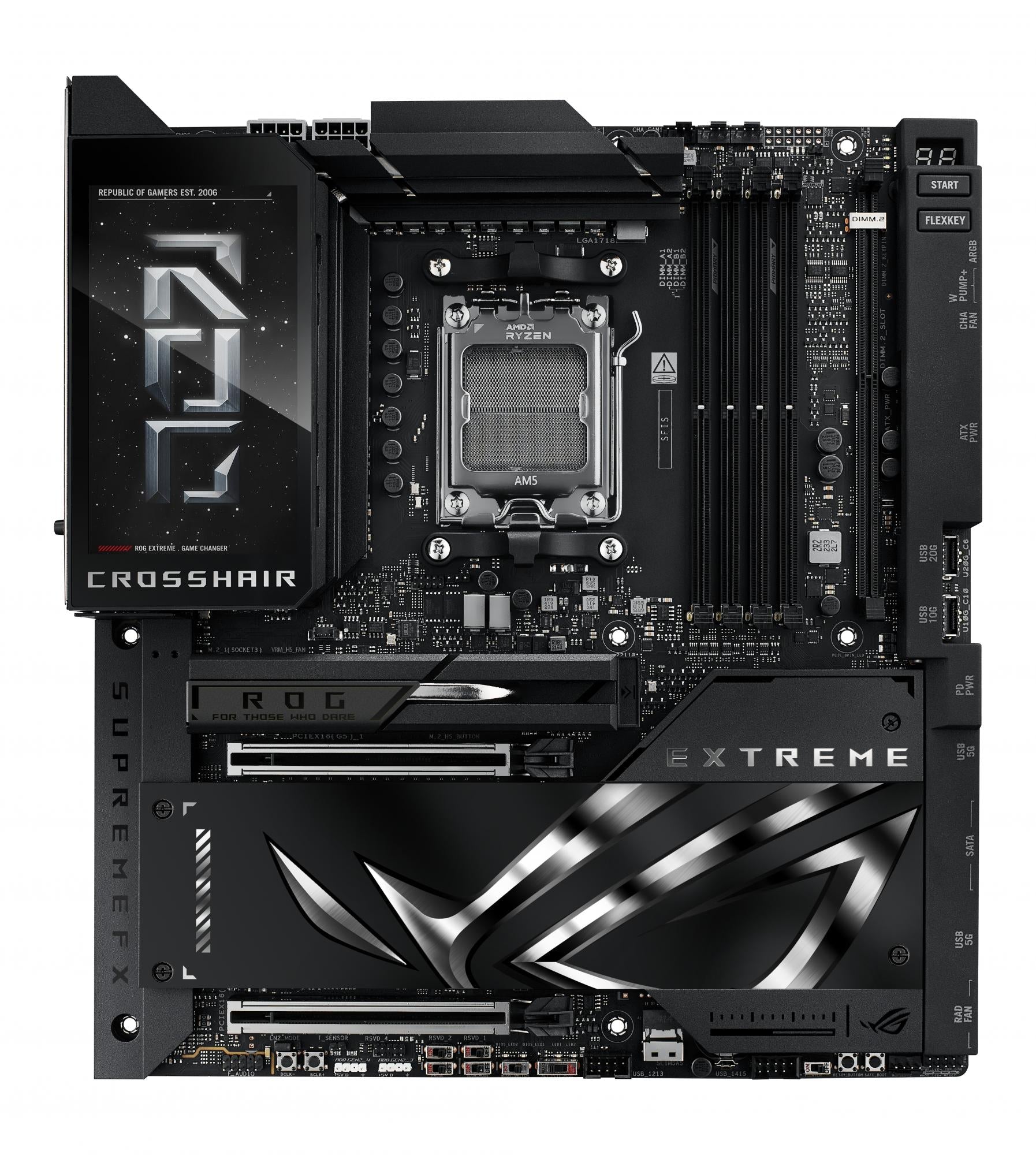 Asus   Rog   Crosshair   X870e   Extreme    E - Atx    X870e    Am5    Ddr5