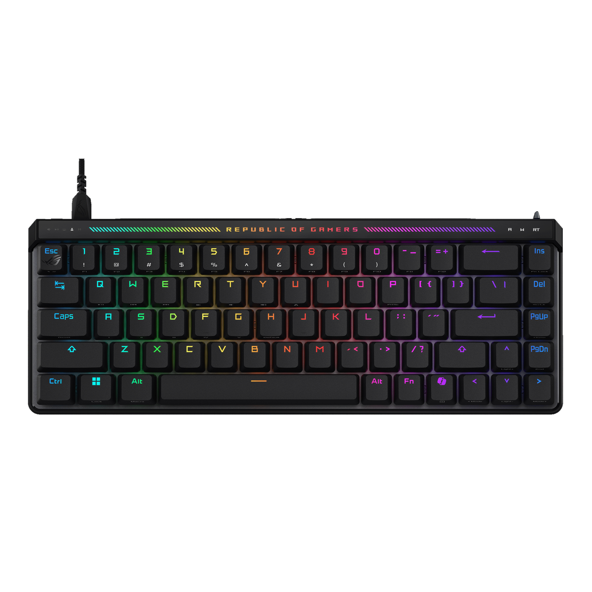 Asus   Rog   Falchion   Ace   Hfx    M605    65    Analog   Gaming   Keyboard   With   Rog   Hfx   Magnetic   Switches
