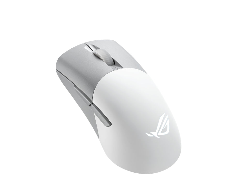 Asus   Rog   Keris   Wireless   Aimpoint   Moonlight   White   Gaming   Mouse