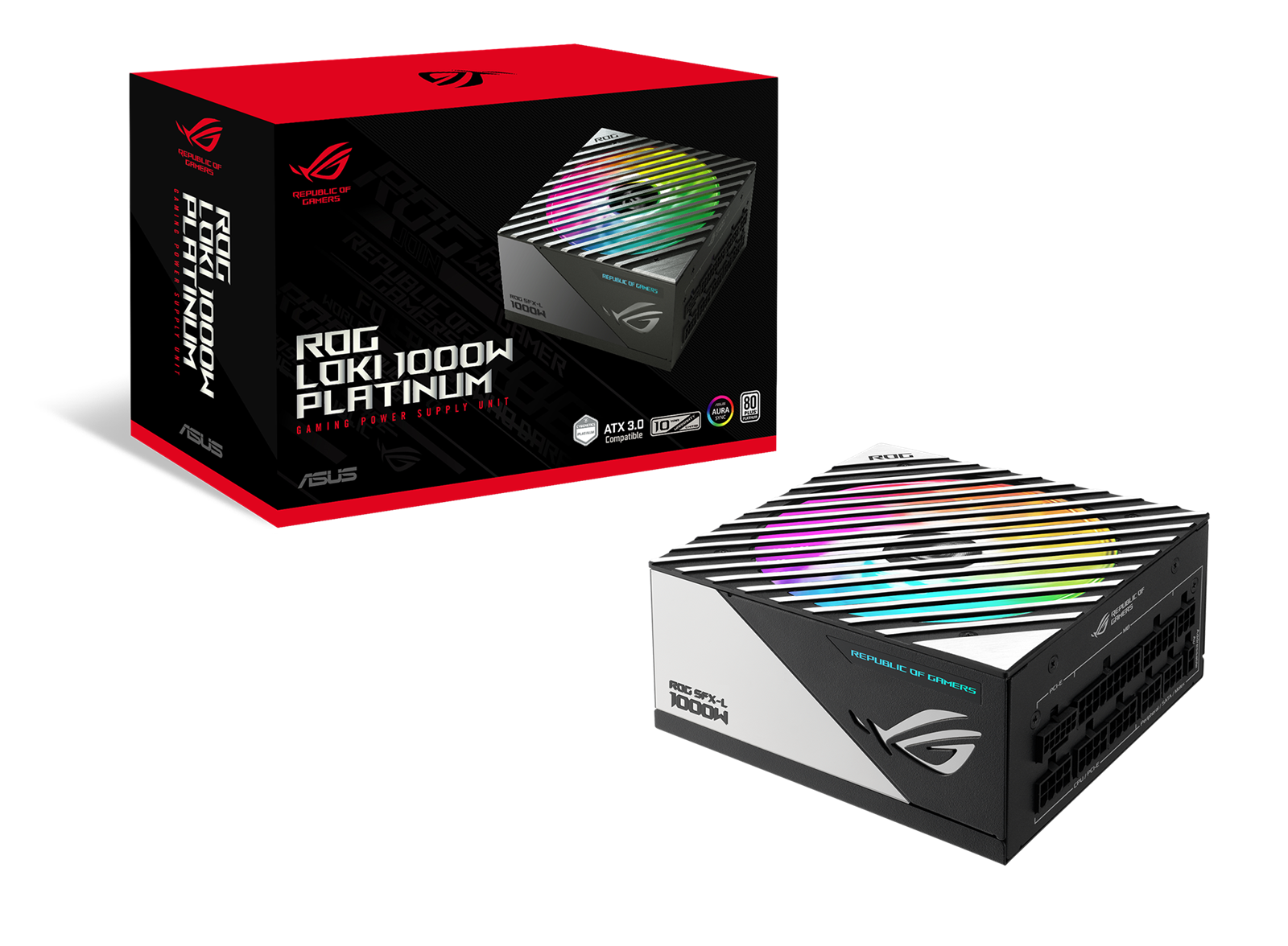 Asus   Rog   Loki   Sfx - L   1000w   80   Platinum   Fuld   Modulær