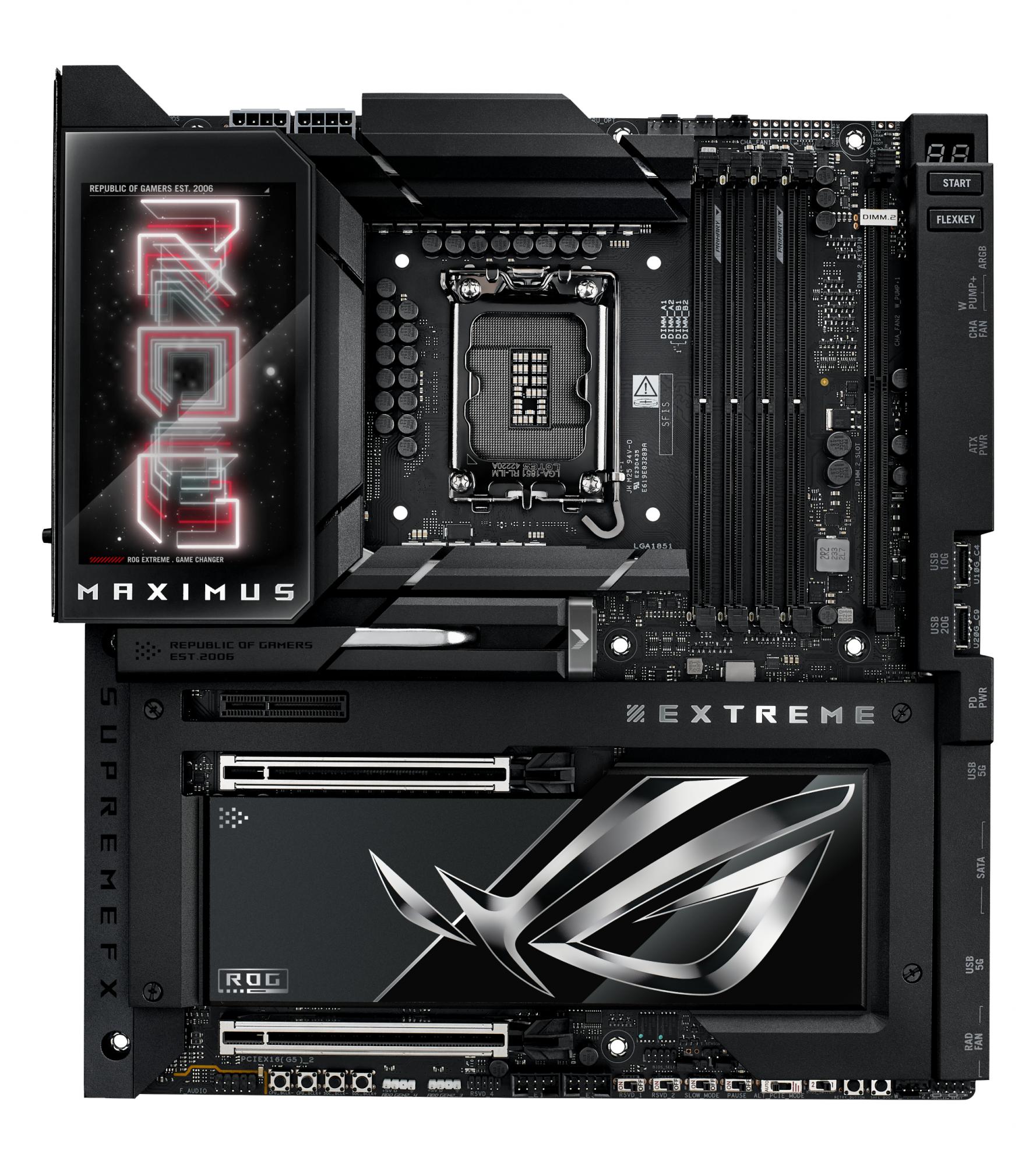 Asus   Rog   Maximus   Z890   Extreme    Eatx    Z890    Lga   1851    Ddr5